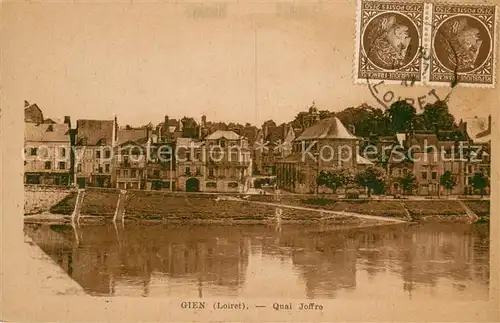 AK / Ansichtskarte Gien_45 Quai Joffre 