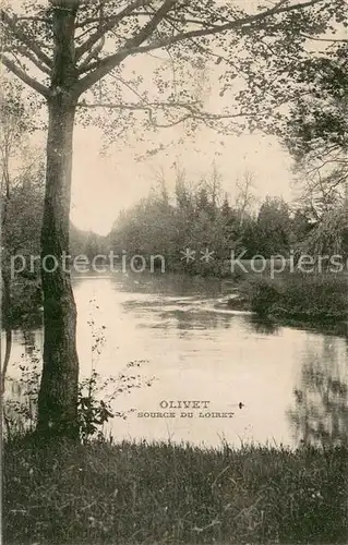 AK / Ansichtskarte Olivet_Loiret Source du Loiret Olivet Loiret