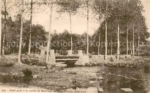 AK / Ansichtskarte Bosmeleac Petit pont a la sortie du barrage Bosmeleac