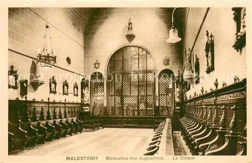AK / Ansichtskarte Malestroit Monastere des Augustins le choeur Malestroit