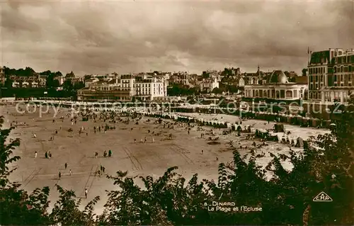 AK / Ansichtskarte Dinard_35 La plage et l ecluse 