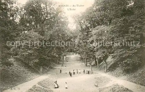 AK / Ansichtskarte Rennes_35 Au Thabor l enfer 