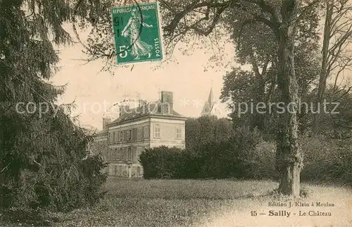 AK / Ansichtskarte Sailly Flibeaucourt Chateau Sailly Flibeaucourt