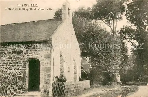 AK / Ansichtskarte Blainville sur Mer Entree de la Chapelle de Gonneville Blainville sur Mer