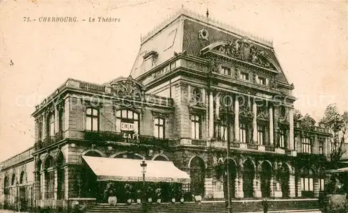 AK / Ansichtskarte Cherbourg Le theatre 