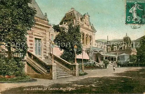 AK / Ansichtskarte Luchon_Haute Garonne Le Casino Municipal Luchon Haute Garonne