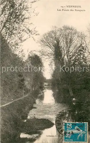 AK / Ansichtskarte Verneuil sur Avre Les fosses des remparts Verneuil sur Avre