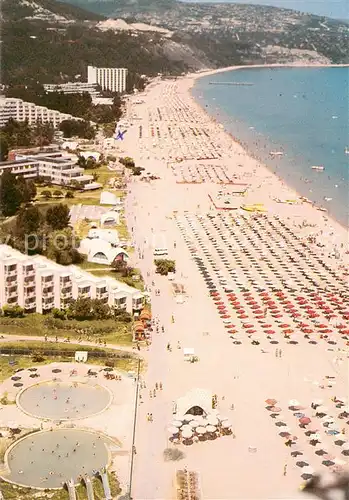 AK / Ansichtskarte Albena Seebad Fliegeraufnahme Albena