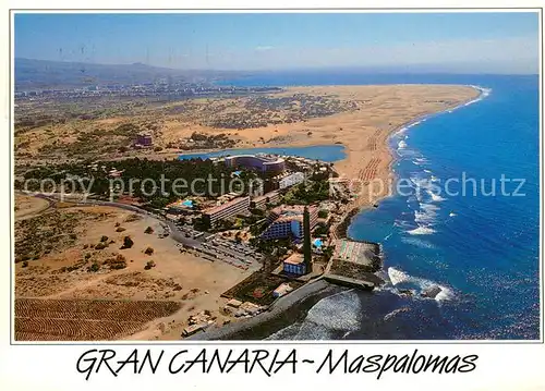 AK / Ansichtskarte Maspalomas Fliegeraufnahme Maspalomas