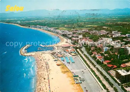 AK / Ansichtskarte Salou Fliegeraufnahme Salou