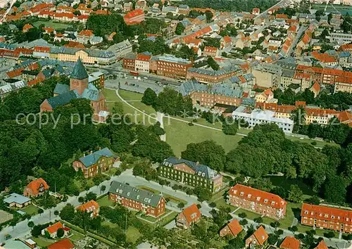 AK / Ansichtskarte Ringsted_Vestsjalland Ringsted mit St Bendts Kirche Fliegeraufnahme Ringsted_Vestsjalland