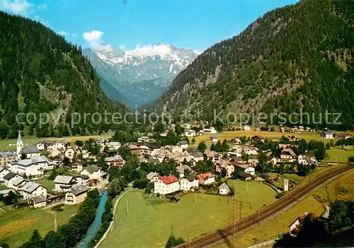 AK / Ansichtskarte Mallnitz_Kaernten Fliegeraufnahme mit der Geiselspitze Mallnitz Kaernten