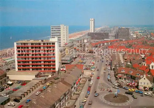 AK / Ansichtskarte Zandvoort_Holland Hotel Cafe Restaurant Odyssee Fliegeraufnahme Zandvoort_Holland