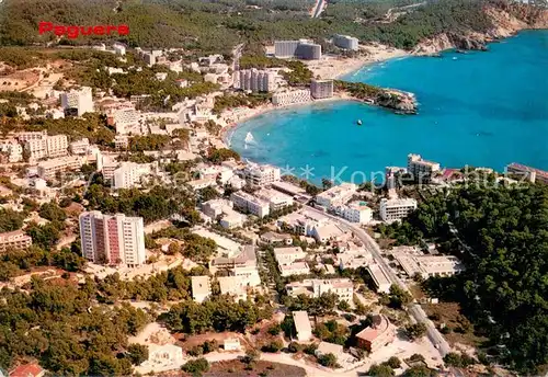 AK / Ansichtskarte Paguera_Mallorca_Islas_Baleares Fliegeraufnahme Paguera_Mallorca