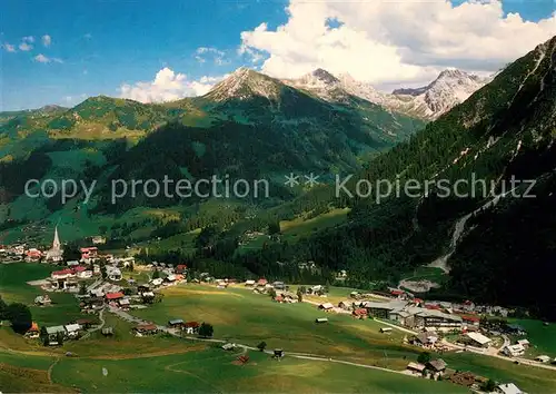 AK / Ansichtskarte Mittelberg_Kleinwalsertal Stuetze Boedmen mit Hammerspitze Mittelberg_Kleinwalsertal