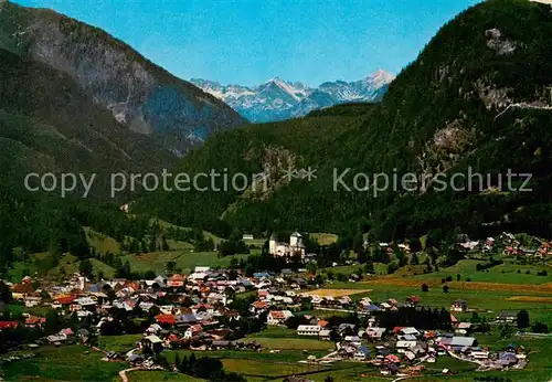 AK / Ansichtskarte Mauterndorf Fliegeraufnahme mit Radstaedter Tauern Mauterndorf