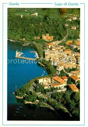 AK / Ansichtskarte Garda_Lago_di_Garda Fliegeraufnahme Garda_Lago_di_Garda