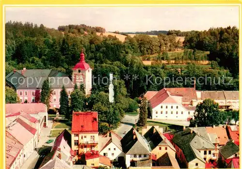 AK / Ansichtskarte Kamenice_nad_Lipou Panorama Kamenice_nad_Lipou