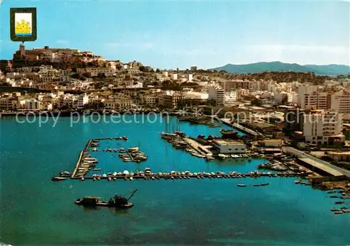 AK / Ansichtskarte Ibiza_Islas_Baleares Fliegeraufnahme Ibiza_Islas_Baleares