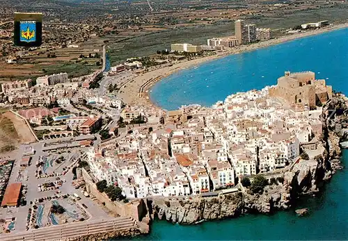 AK / Ansichtskarte Peniscola Fliegeraufnahme Peniscola