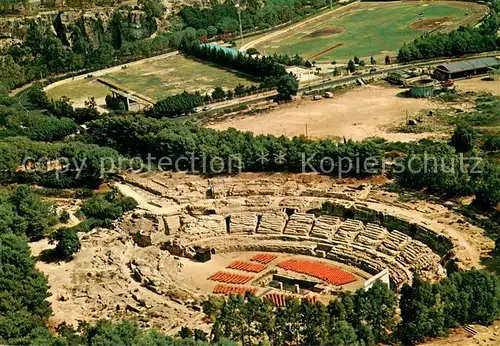 AK / Ansichtskarte Siracusa Roemisches Amphitheater Fliegeraufnahme Siracusa