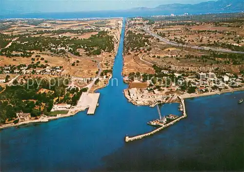 AK / Ansichtskarte Griechenland_Greece Der Kanal Fliegeraufnahme Griechenland_Greece