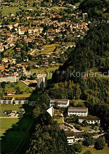 AK / Ansichtskarte Goetzis_Vorarlberg Jugend und Bildungshaus St Arbogast Fliegeraufnahme Goetzis Vorarlberg