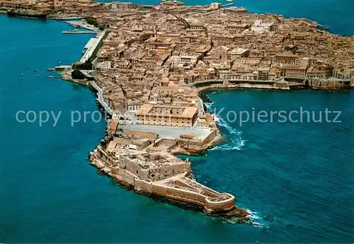 AK / Ansichtskarte Siracusa Fliegeraufnahme Siracusa