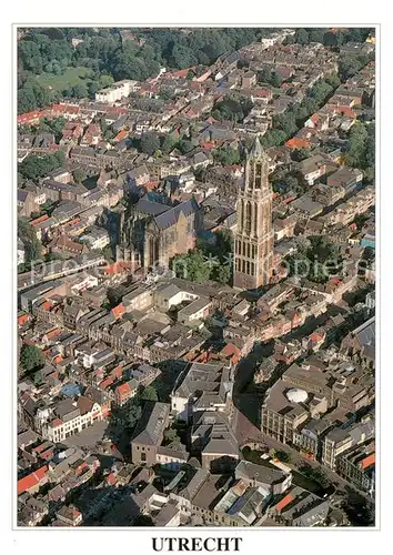 AK / Ansichtskarte Utrecht Domtoren Fliegeraufnahme Utrecht