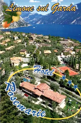 AK / Ansichtskarte Limone_sul_Garda Hotel Rosemarie Limone_sul_Garda