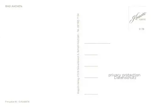 AK / Ansichtskarte Bad_Aachen Fliegeraufnahme Bad_Aachen