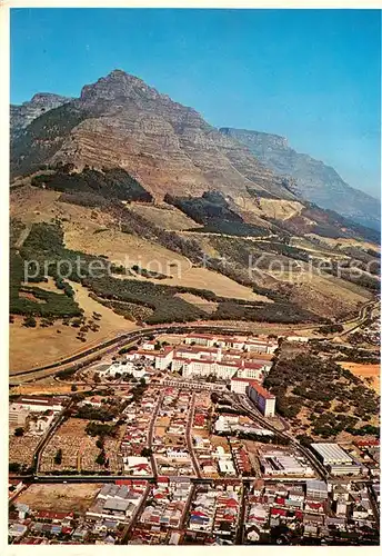 AK / Ansichtskarte Cape_Town_Kaapstad_Kapstadt View of Groote Schuur Hospital and Devils Peak Cape_Town