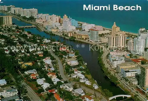 AK / Ansichtskarte Miami_Beach Air View 