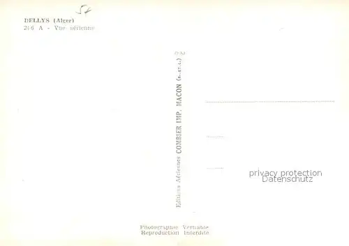 AK / Ansichtskarte Dellys Vue aerienne Dellys