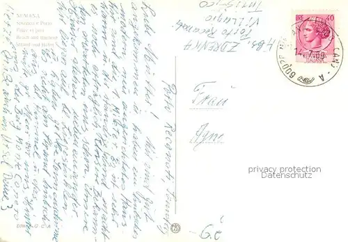 AK / Ansichtskarte Numana Spiaggia e Porto Numana