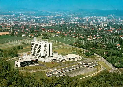 AK / Ansichtskarte Bruderholz Fliegeraufnahme mit Kantonsspital Bruderholz