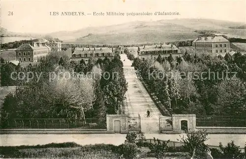 AK / Ansichtskarte Les_Andelys Ecole Militaire preparatoire d Infanterie Les_Andelys