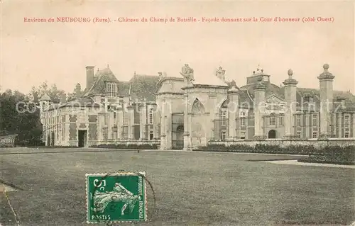 AK / Ansichtskarte Le_Neubourg Chateau du Champ de Bataille Le_Neubourg