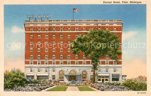 AK / Ansichtskarte Flint_Michigan Durant Hotel 
