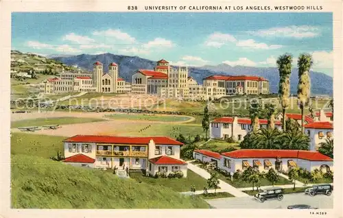 AK / Ansichtskarte Los_Angeles_California University of California Westwood Hills 