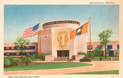 AK / Ansichtskarte New_York_City Worlds Fair 1939 New_York_City