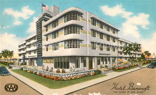 AK / Ansichtskarte Miami_Beach Hotel Bancroft 