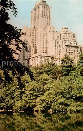 AK / Ansichtskarte New_York_City Barbizon Plaza Hotel Central Park New_York_City