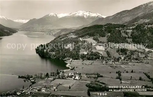 AK / Ansichtskarte Bad_Doebriach Alpenpanorama Fliegeraufnahme Bad_Doebriach