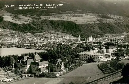 AK / Ansichtskarte Bressanone Casa di Cura Kurhaus Fliegeraufnahme Bressanone