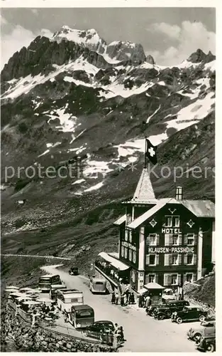 AK / Ansichtskarte Klausenpass Hotel Klausen Passhoehe Klausenpass