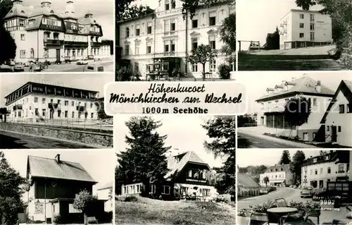 AK / Ansichtskarte Moenichkirchen Orts und Teilansichten Moenichkirchen