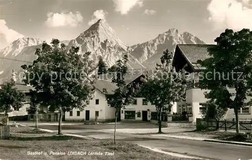 AK / Ansichtskarte Loisachtal Gasthof Pension Loisach Lermoos Loisachtal