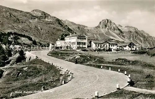 AK / Ansichtskarte Maloja_GR Hotel Maloja Kulm Maloja_GR