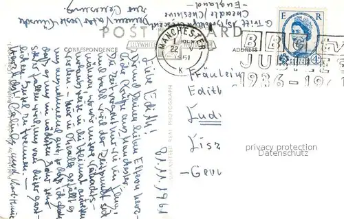 AK / Ansichtskarte Manchester_GB Midland Hotel Piccadilly Gardens Old Shambles Cathedral The Royal Exchange 